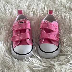 Pink Converse Toddler Size 7